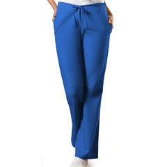 Natural Rise Flare Leg Drawstring Pant